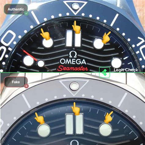 how to spot a fake omega seamaster professional|omega seamaster real vs fake.